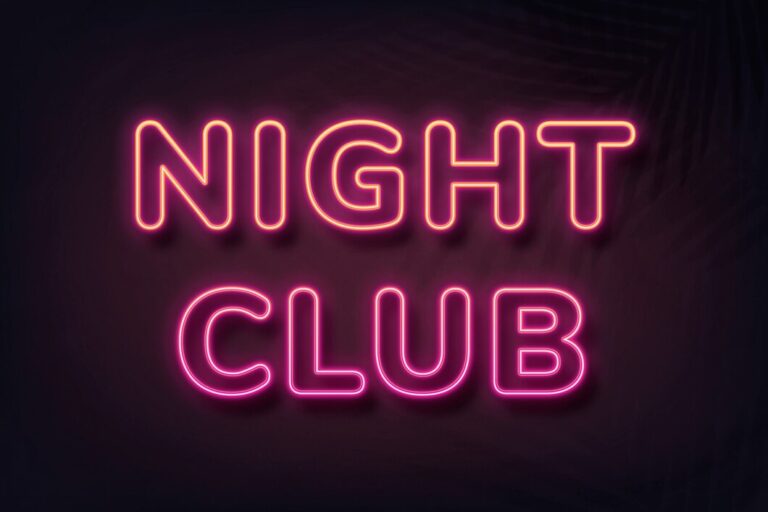 night club neon